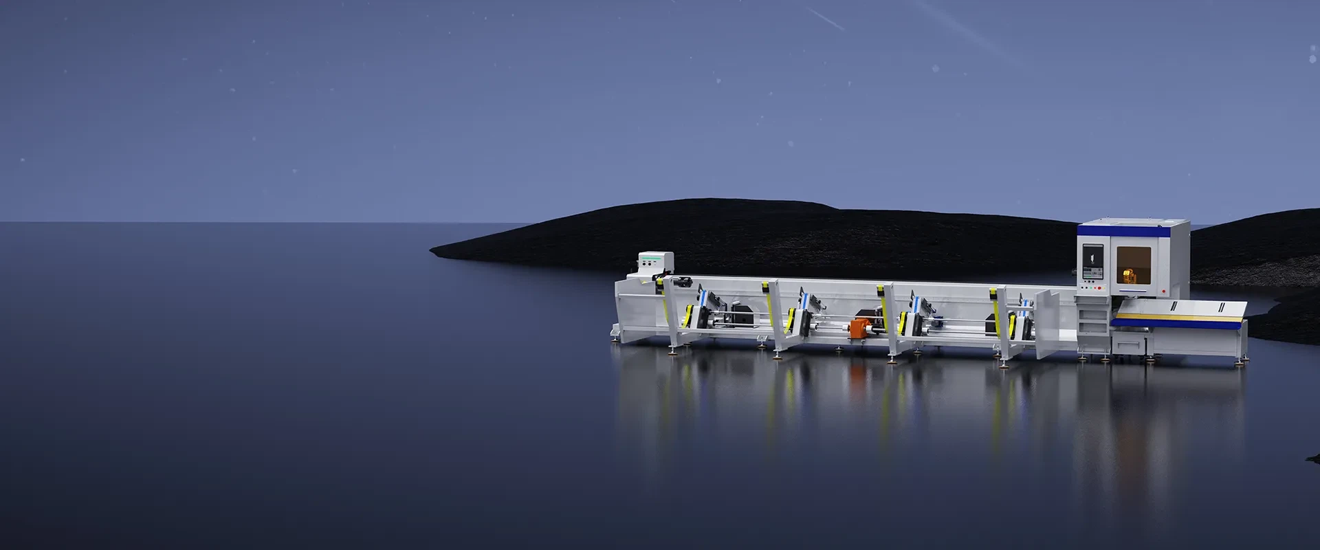 Anji Qingyun High-Precision Bevel Pipe Laser Cutting Machine